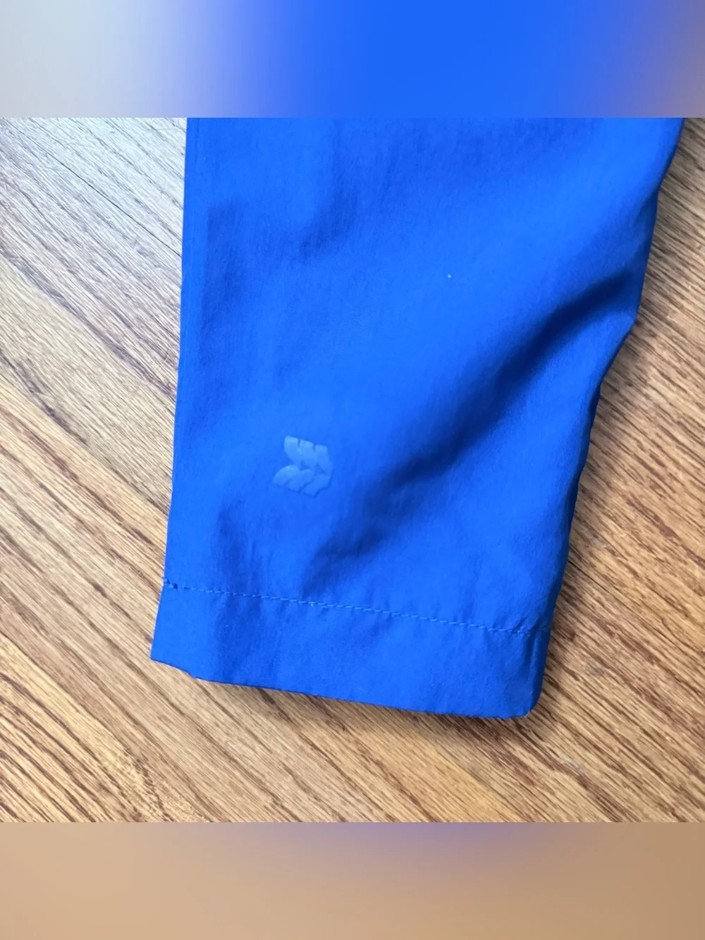 all in motion Blue Hooded Windbreaker Rain Jacket size S Kids